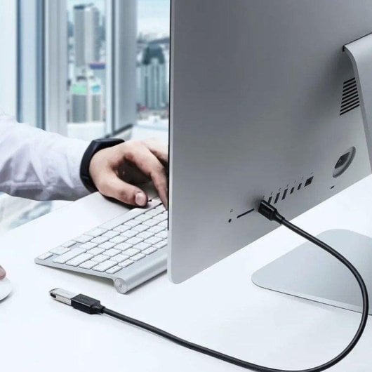 Cabo de Extensão USB 3.0 Ugreen US129 2m Preto