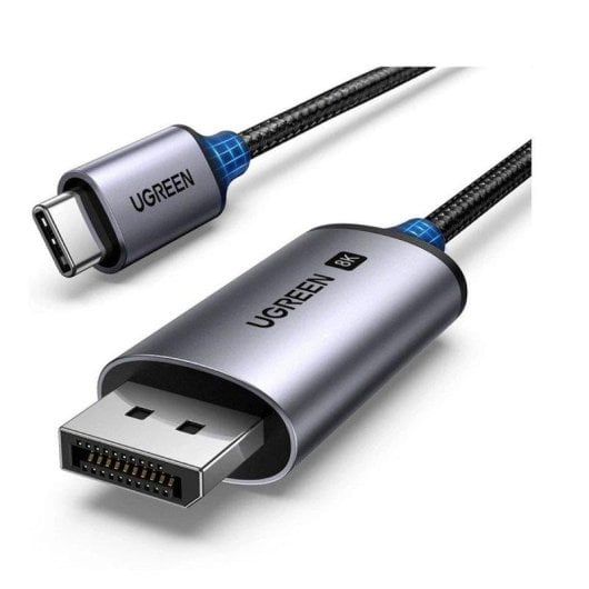 Câble USB-C Ugreen CM556 DisplayPort 2 m 8K HDR Aluminium