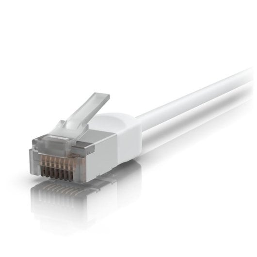Cable de red Ubiquiti UACC-Cable-Patch-Outdoor-C6A-1M-W Cat6a 1 m exterior blanco PoE++