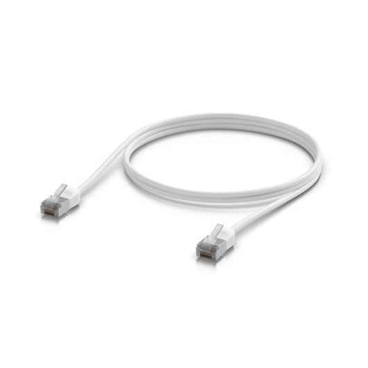 Cable de red Ubiquiti UACC-Cable-Patch-Outdoor-C6A-1M-W Cat6a 1 m exterior blanco PoE++