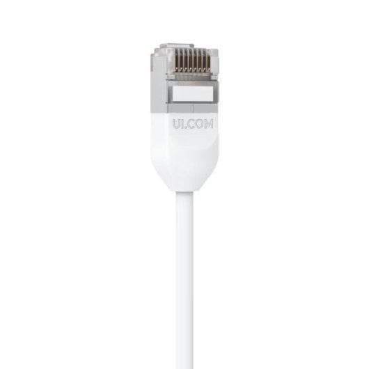Cavo di rete Ubiquiti UACC-Cable-Patch-Outdoor-C6A-2M-W Cat6a 2m schermato esterno PoE++ bianco