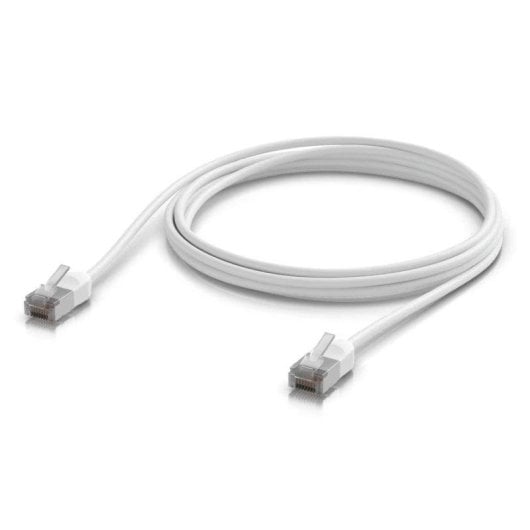 Cavo di rete Ubiquiti UACC-Cable-Patch-Outdoor-C6A-2M-W Cat6a 2m schermato esterno PoE++ bianco
