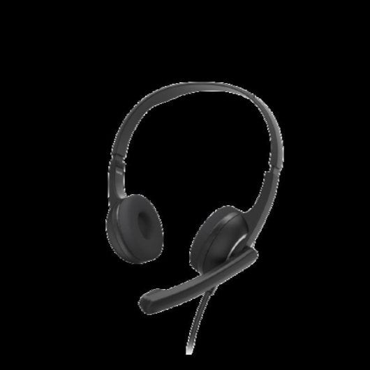 Casque Hama HS-P150 V2 filaire jack 3,5 mm pour bureau avec micro et commande sur fil noir