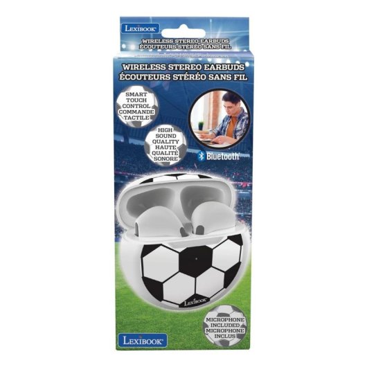 Auriculares LEXIBOOK HPBT05FO Inalámbricos Bluetooth Uso Infantil Limite de Volume Branco