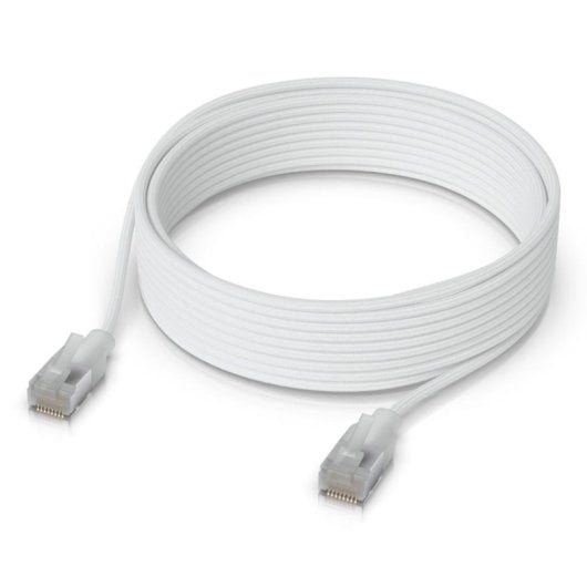 Cavo di rete Ubiquiti UACC-Cable-Patch-EL-C6A-8M-W Cat6a 8 m RJ-45 PoE++ Plug and Play