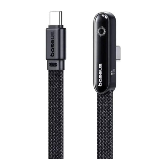 Câble USB Baseus MVP 3 USB-C vers USB-C 1m 100W Noir