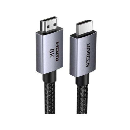 Câble HDMI Ugreen HD171 2 m 8K Aluminium VRR QMS QFT ALLM