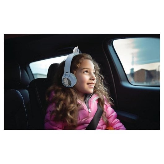 Auriculares Lexibook HPBT015FZ sans fil et filaire Bluetooth pour enfants, microphone intégré, bleu