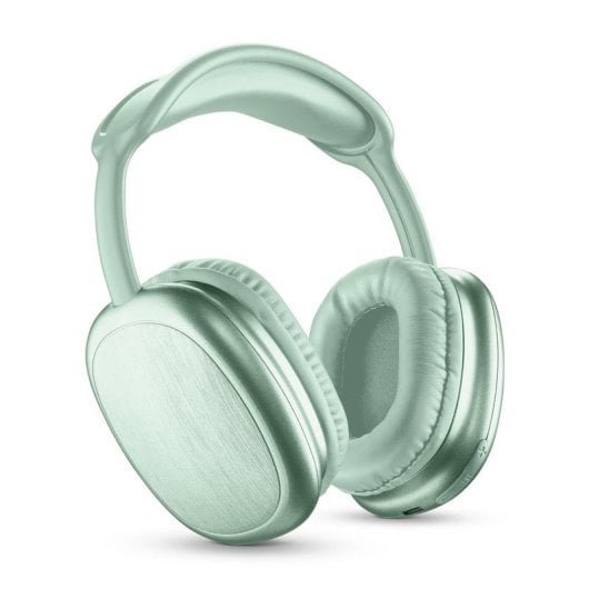 Casque Music Sound Maxi2 sans fil Bluetooth pour appels et musique microphone vert