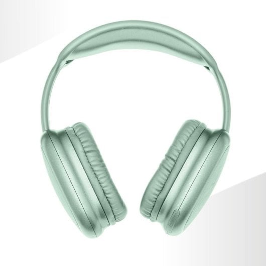 Casque Music Sound Maxi2 sans fil Bluetooth pour appels et musique microphone vert