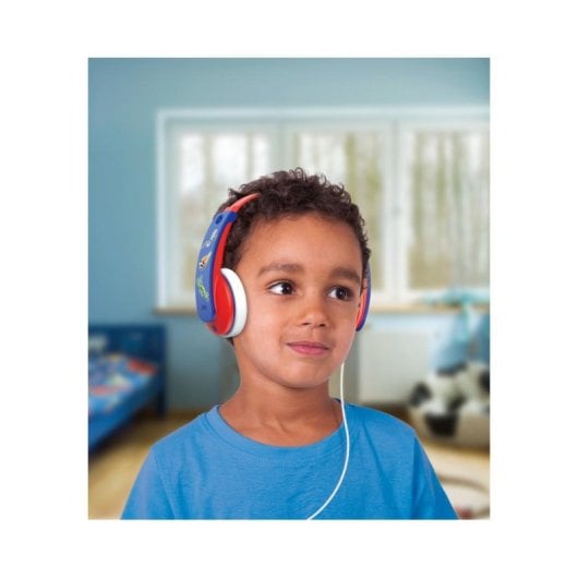 Auriculares JVC HA-KD7 filaires Jack 3.5 mm pour enfants volume limité bleu et rouge