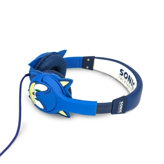 Auriculares OTL Technologies PAW846 avec fil Jack 3,5 mm enfants limitation volume bleu et blanc