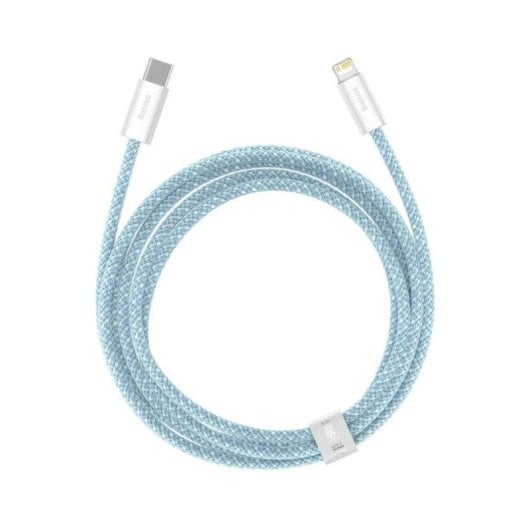 Câble Baseus Dynamic Series USB-C Lightning 2m Bleu 20W PD Nylon