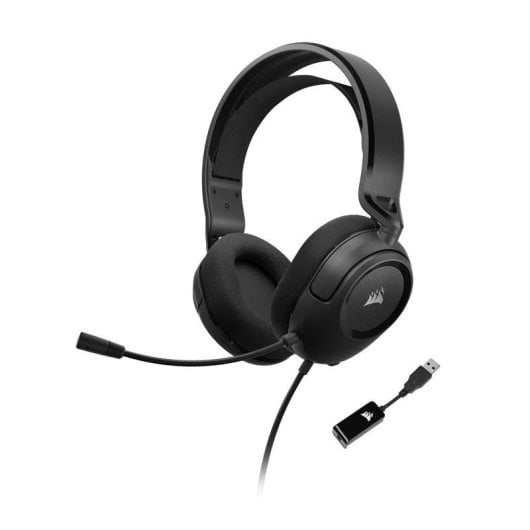 Auriculares Corsair HS35 SURROUND v2 con cable USB Gaming 7.1 Surround Micrófono negro