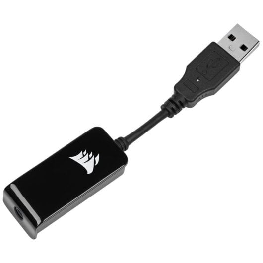 Auriculares Corsair HS35 SURROUND v2 con cable USB Gaming 7.1 Surround Micrófono negro