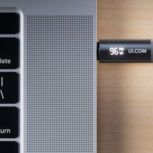 Câble USB Ubiquiti UACC-Cable-USB-100W-2M-BK 2m USB-C 100W Écran