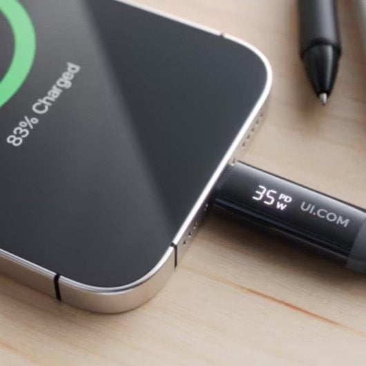 Câble USB Ubiquiti UACC-Cable-USB-100W-2M-BK 2m USB-C 100W Écran