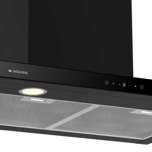 Campana extractora Aspes ACPT601AN Conducción/Recirculación 60cm control táctil LED