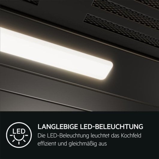 Campana extractora AEG GV77D91SB Canalizado/Recirculação 90cm toque LED
