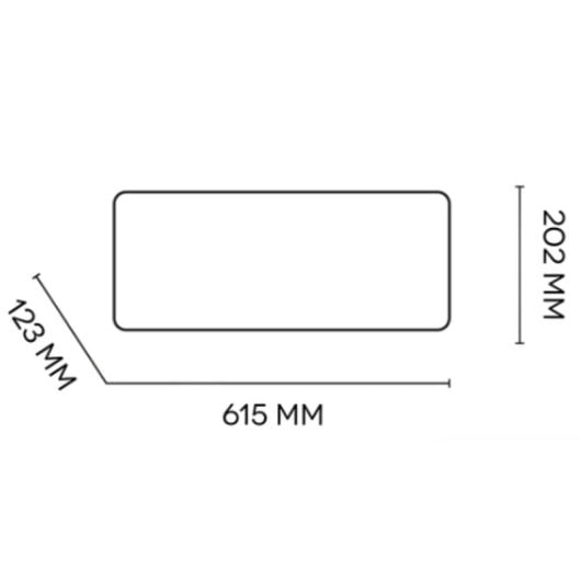 Aquecedor de Parede Cerâmico ARGOCLIMA Chic 2000W Comando Digital