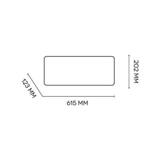 Aquecedor de Parede Cerâmico ARGOCLIMA Chic 2000W Comando Digital
