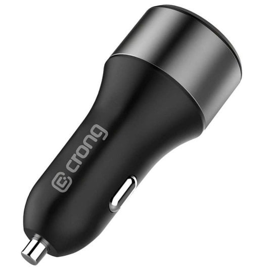 Chargeur voiture Crong CRG-PWRC-USBC63-BLK 63W USB-C PD QC3.0 Noir