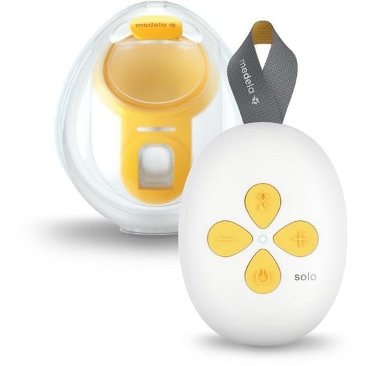 Extracteur de lait Medela Solo Électrique Conception compacte Blanc Jaune