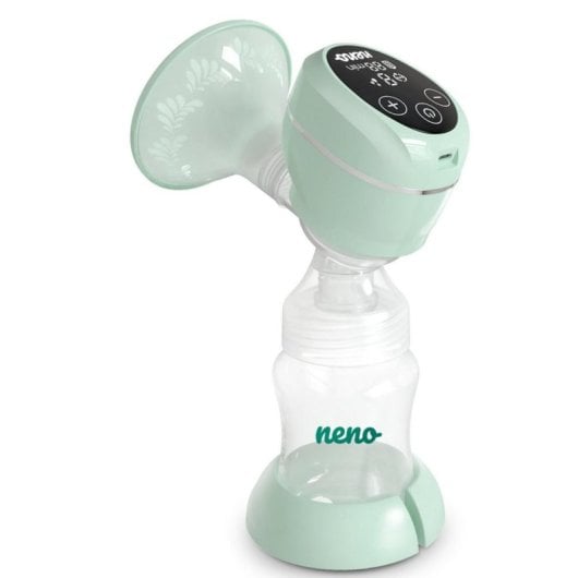 Milchpumpe Neno UNO Elektrisch 150 ml Grün BPA-frei Display USB-C