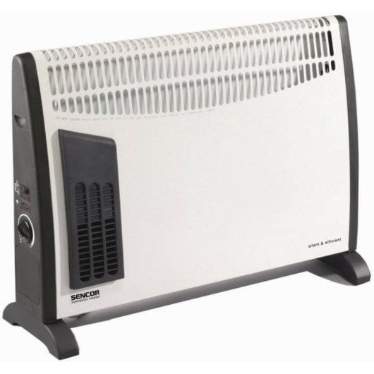 Calefactor de Pared SENCOR SCF 2001 2000W 3 Niveles Negro-Blanco