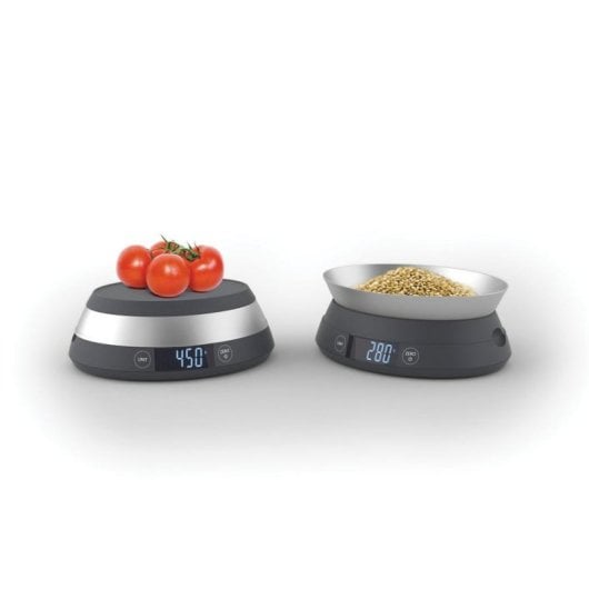 Balance de cuisine JOSEPH JOSEPH SwitchScale 5 kg Gris LCD bol réversible