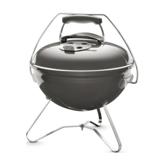 Barbacoa de carbón Weber Smokey Joe Premium portátil 37 cm gris con tapa