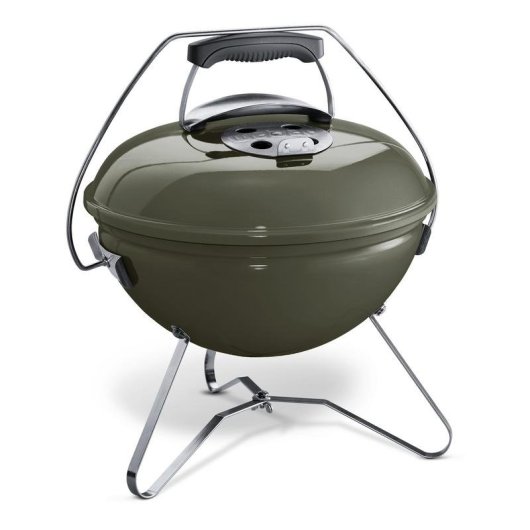 Barbacoa de carbón Weber Smokey Joe Premium portátil 37 cm gris con tapa