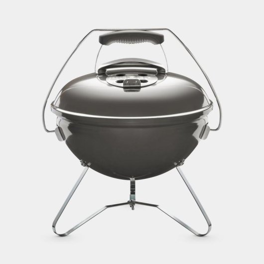 Barbacoa de carbón Weber Smokey Joe Premium portátil 37 cm gris con tapa