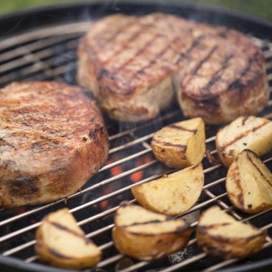 Barbacoa de carbón Weber Smokey Joe Premium portátil 37 cm gris con tapa