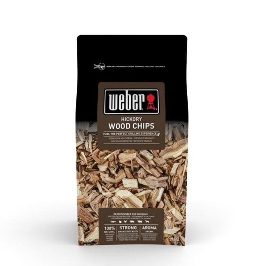 Räucherchips WEBER 17624 Hickory Holz Intensive Rauchentwicklung 0,7 kg