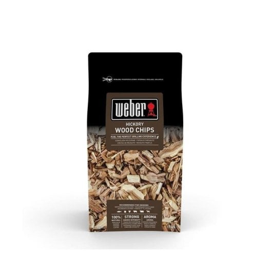Räucherchips WEBER 17624 Hickory Holz Intensive Rauchentwicklung 0,7 kg
