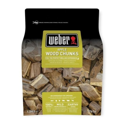 Räucherholzstück Weber 17616 Apfelholz 1,5 kg naturbelassen