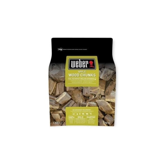 Räucherholzstück Weber 17616 Apfelholz 1,5 kg naturbelassen