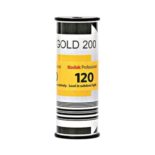 Película Kodak PK5 120 Gold 200 Color Formato Médio ISO 200 Pack 5 Rolos
