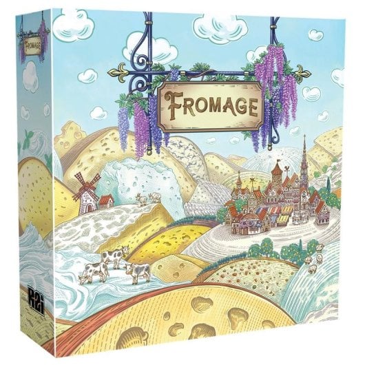 Brettspiel Asmodee Fromage Simultane Arbeiterplatzierung Strategie 1-4 Spieler