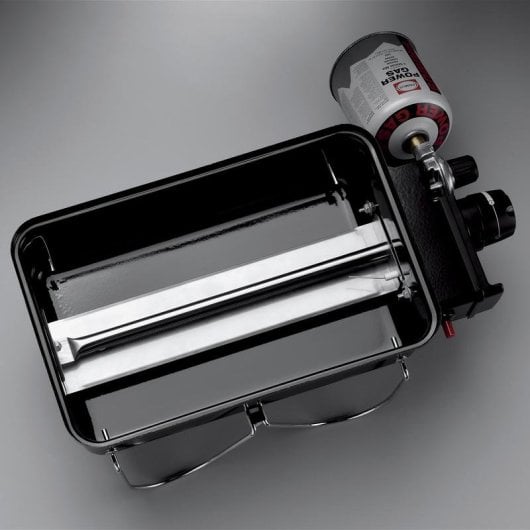 Gasgrill WEBER Go-Anywhere Schwarz tragbar 2100 W 41 x 26 cm Klappbeine