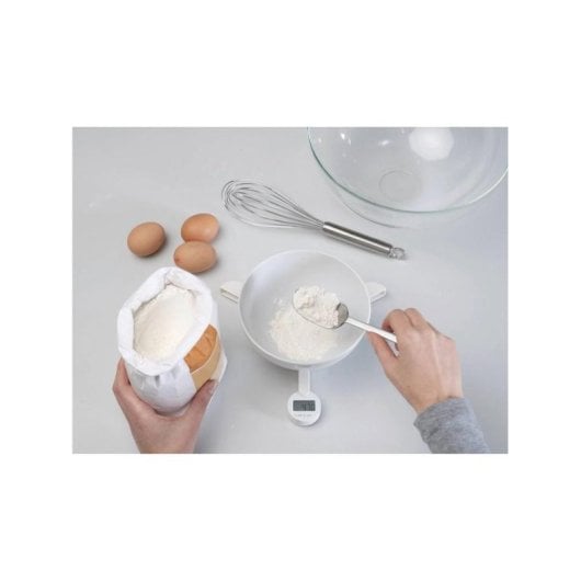 Küchenwaage Joseph Joseph TriScale Weiß 5 kg LCD Touch Klappbar