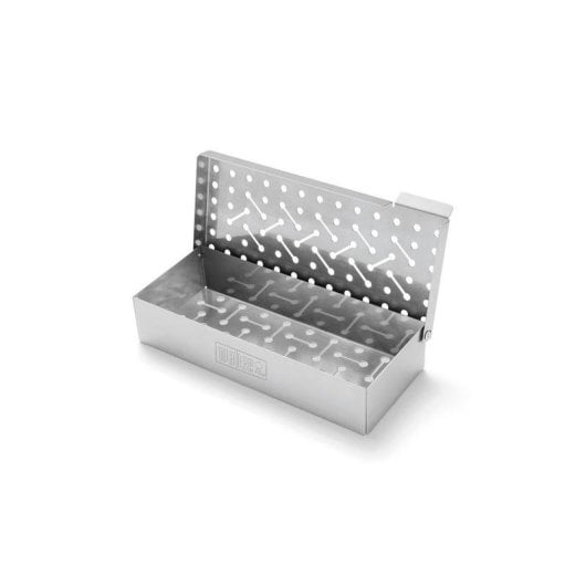 Smoker Box Weber 7576 Edelstahl Kompatibel Q200 2000