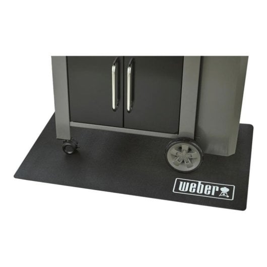 Grillmatte Weber 18280 Schutzmatte PVC PP 1800 x 1000 mm Schwarz Hitzebeständig