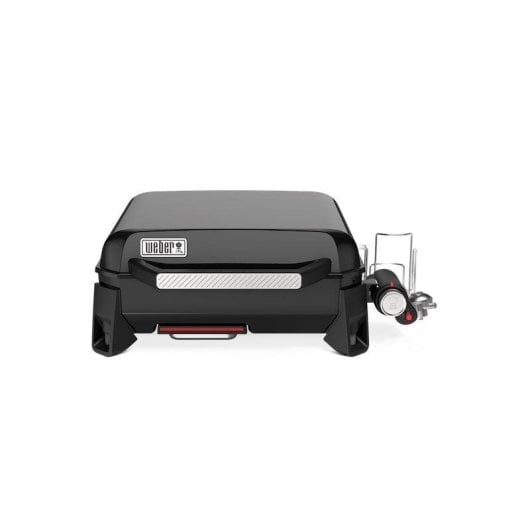 Barbecue WEBER 1500207 Gas Tischgerät Plancha mit Deckel schwarz