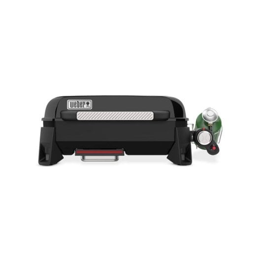 Barbecue WEBER 1500207 Gas Tischgerät Plancha mit Deckel schwarz