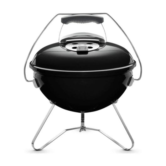 Barbecue WEBER Smokey Joe Premium tragbar 37 cm Schwarz Aluminium