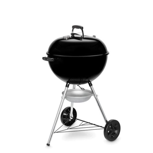 Barbacoa de carbón Weber E-5710 Original Kettle tapa termómetro carro acero 57 cm