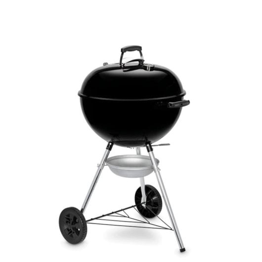 Barbacoa de carbón Weber E-5710 Original Kettle tapa termómetro carro acero 57 cm