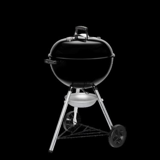 Barbacoa de carbón Weber E-5710 Original Kettle tapa termómetro carro acero 57 cm